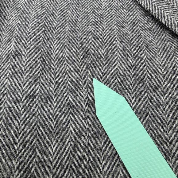 Gianfranco Ruffini Blazer Mens 42R Camel Hair Blend Italy Herringbone Jacket - Picture 14 of 16